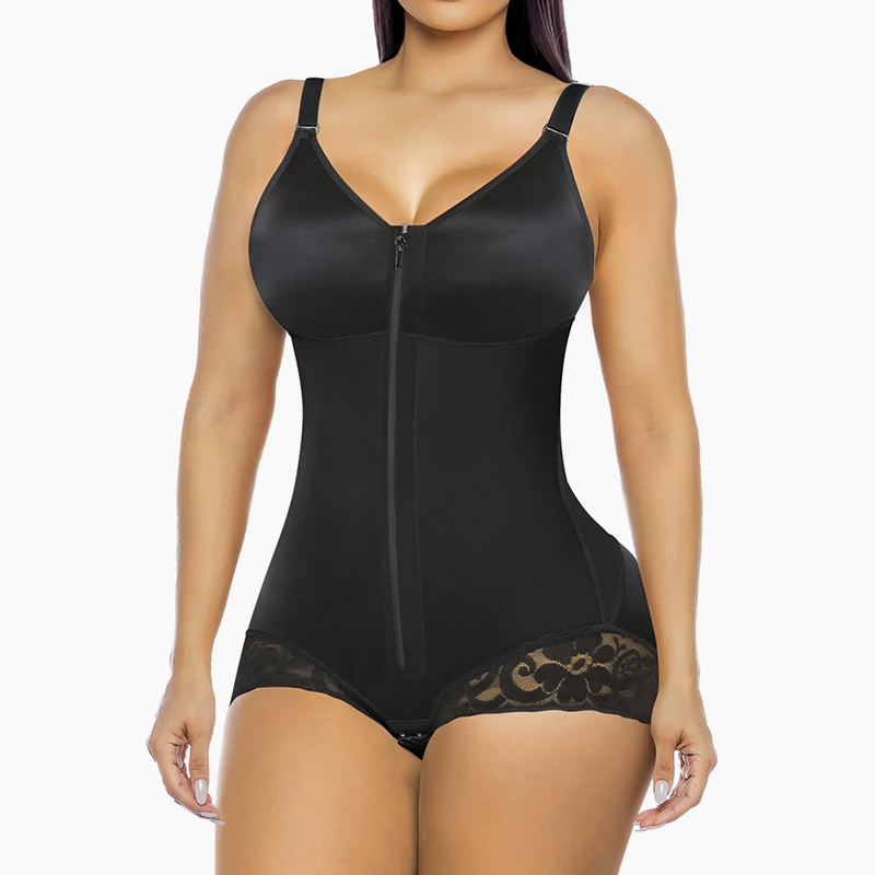 💋2026 Upgraded Plus-Size Shaping Jumpsuit — Waist-Cinching and Butt-Lifting Design