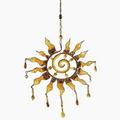 Sun Spiral Crystal Suncatcher ☀️ — Turn Sunlight into a Mesmerizing Golden Glow