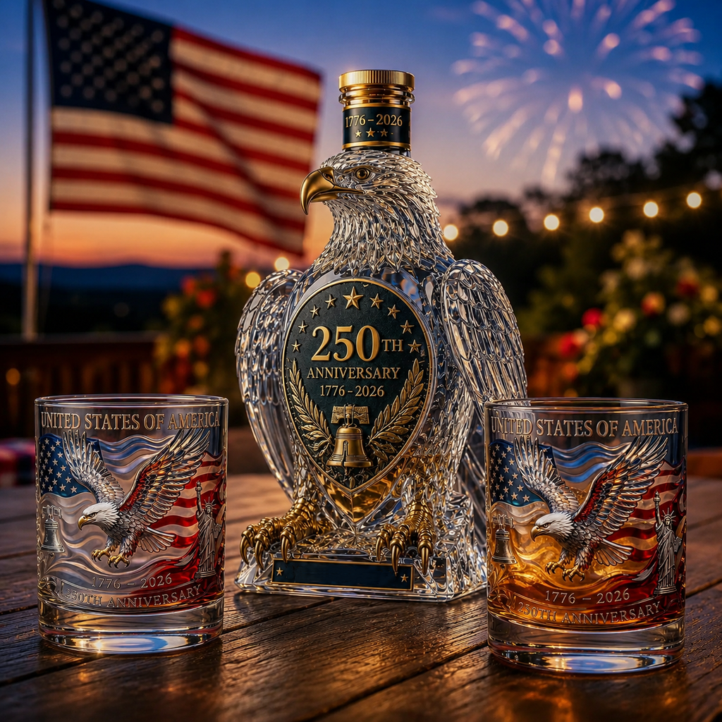 🦅Hawk Whiskey Bottle -250th Anniversary Commemorative Bottle