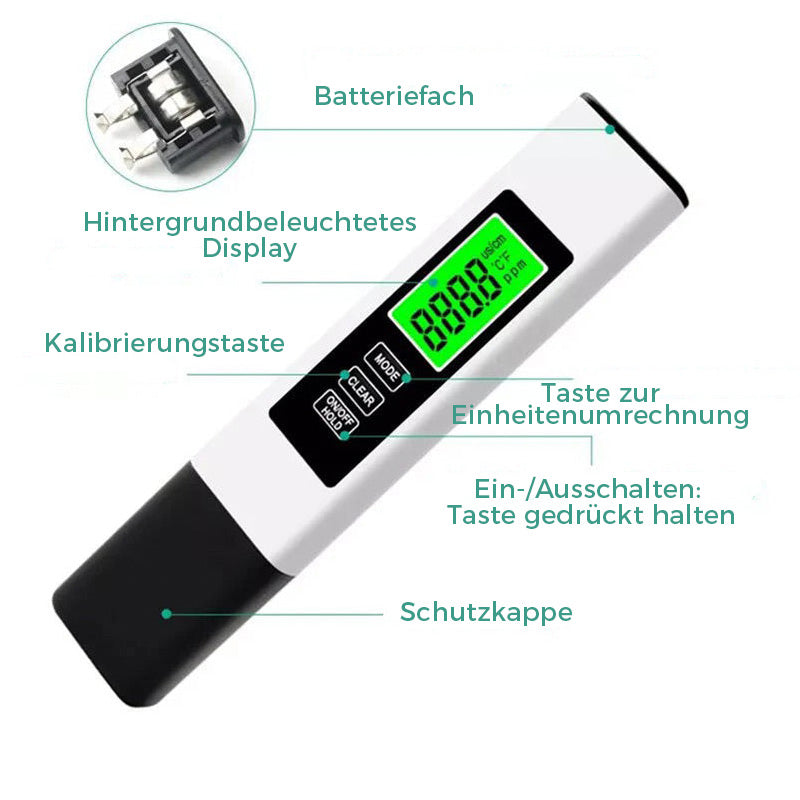 Health & Home Essentials💧Multifunctional Water Quality Test Pen