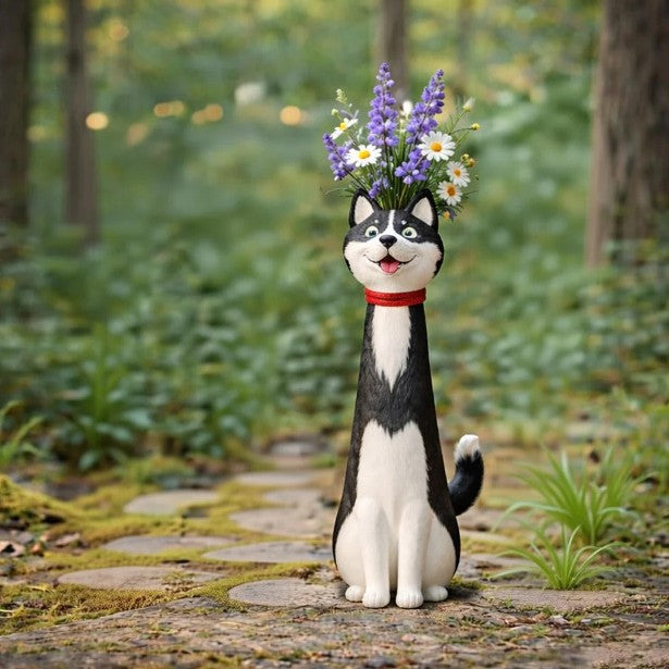 🐱🐶Creative Cat & Dog Animal Vases — Home Decor Ornaments