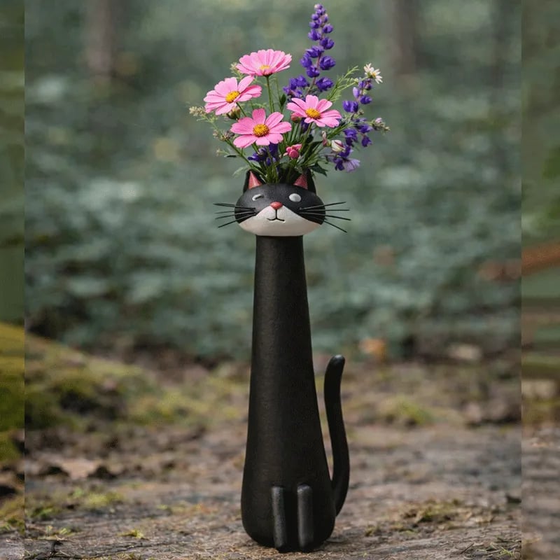 🐱🐶Creative Cat & Dog Animal Vases — Home Decor Ornaments